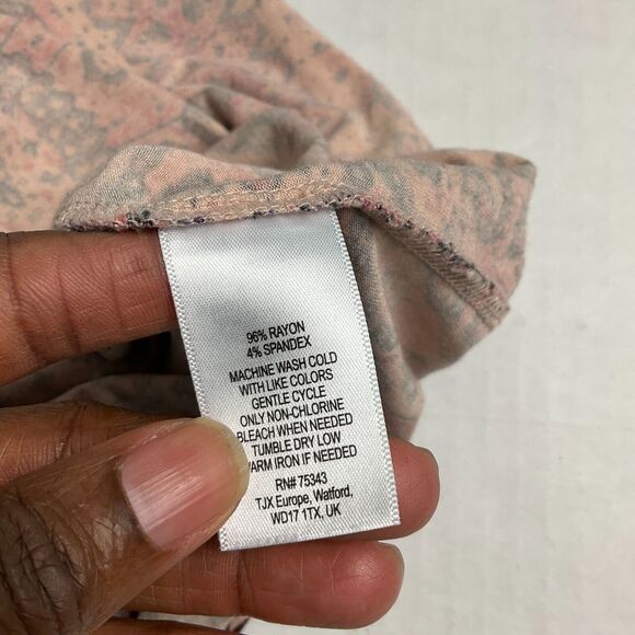 Cynthia Rowley Boho Tribal Print Stretch Knit Maxi Skirt Festival Pull On XS - Picture 7 of 9